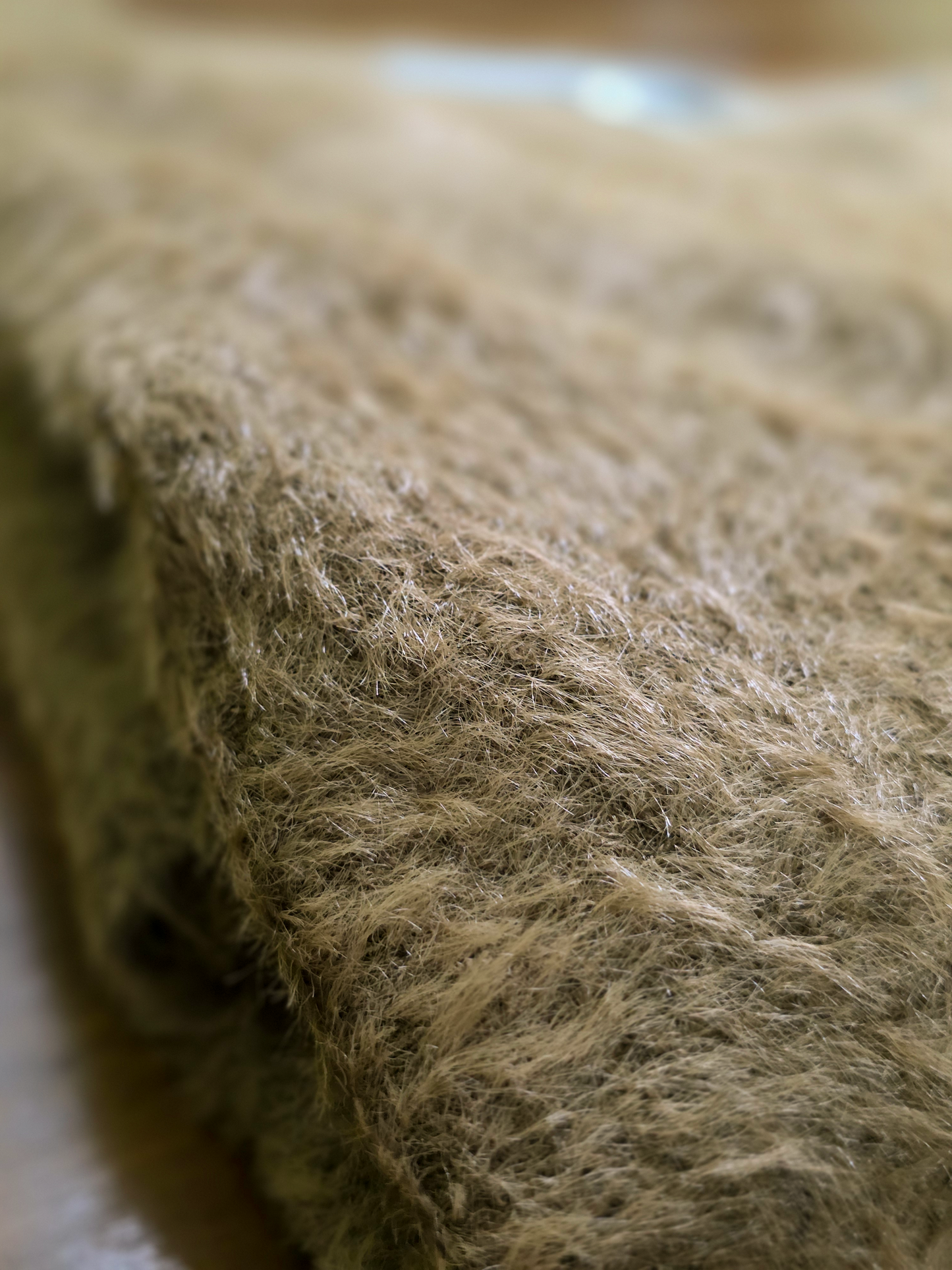 Fuzzy Knit Sweater (Brown)